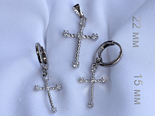 фото Комплект (серьги-подвеска ) - (артикул - ffks01400-ZZ1314)