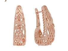 фото Серьги  fallon - (артикул - 18e01700-FF8378)