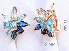 фото Серьги  fallon - (артикул - 18e01740-FF8337)